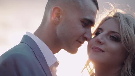 Wedding-couple.-Lovely-groom-and-bride.-Happy-family.-Man-and-woman-in-love