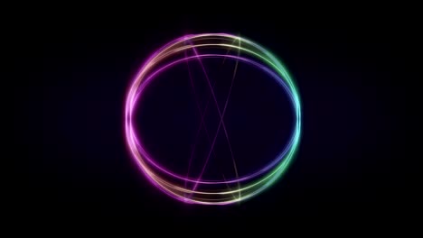 fondo abstracto iluminan la luz, fondo de tecnología de neón