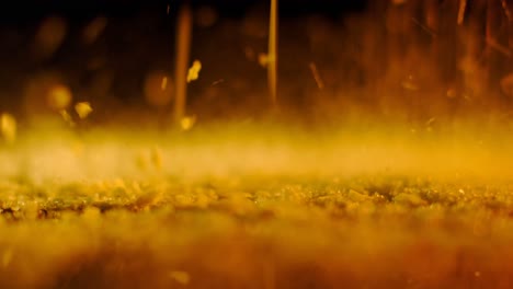 artificial snow on the floor 4k