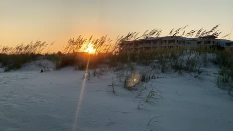 Hermosa-Puesta-De-Sol-Mágica-En-Hilton-Head-Island-Sur