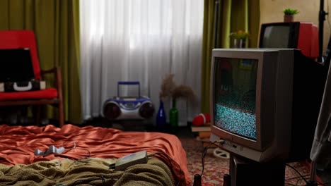 retro gaming bedroom