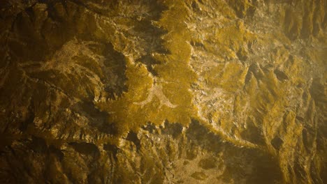 top erial view of the red rock canyon