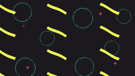 colores y figuras geométricas animación