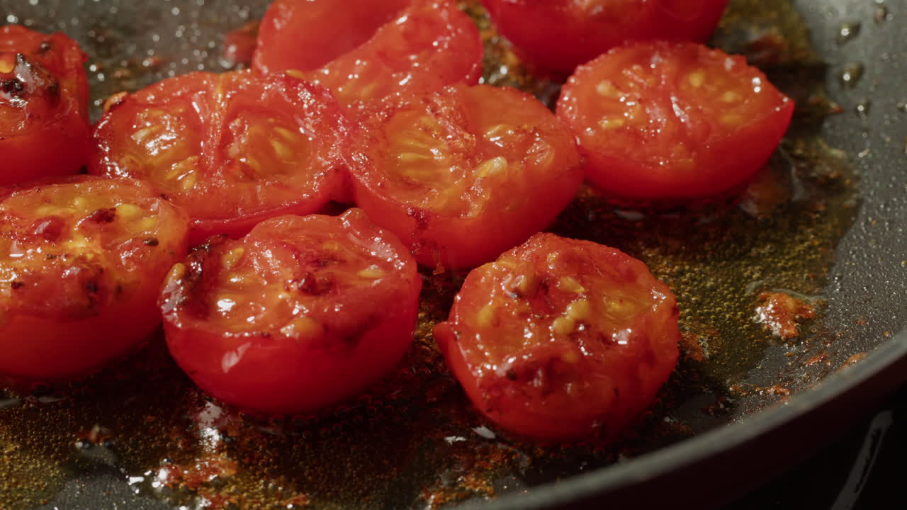 Pan-fried Sliced Tomatoes