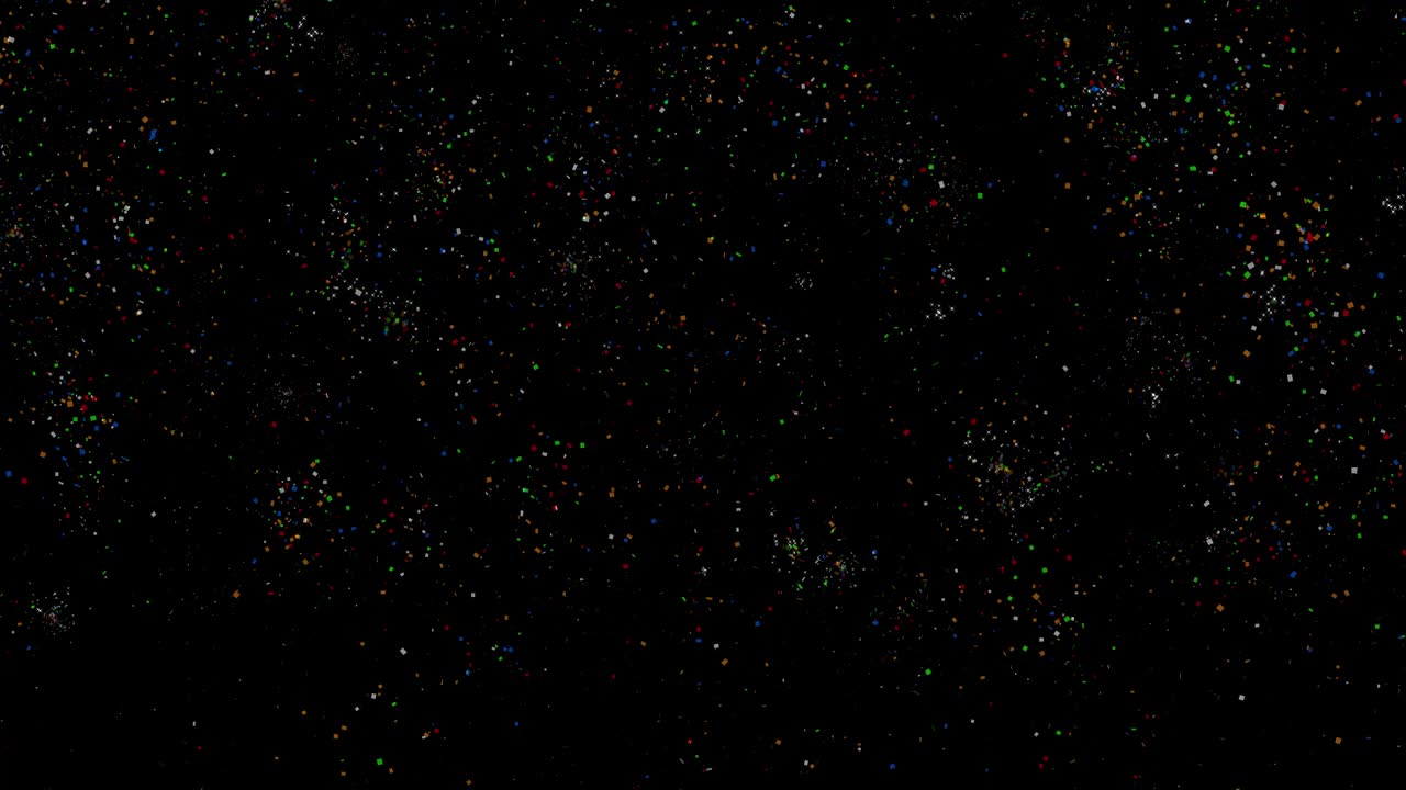 4k animado abstracto de fondo festivo