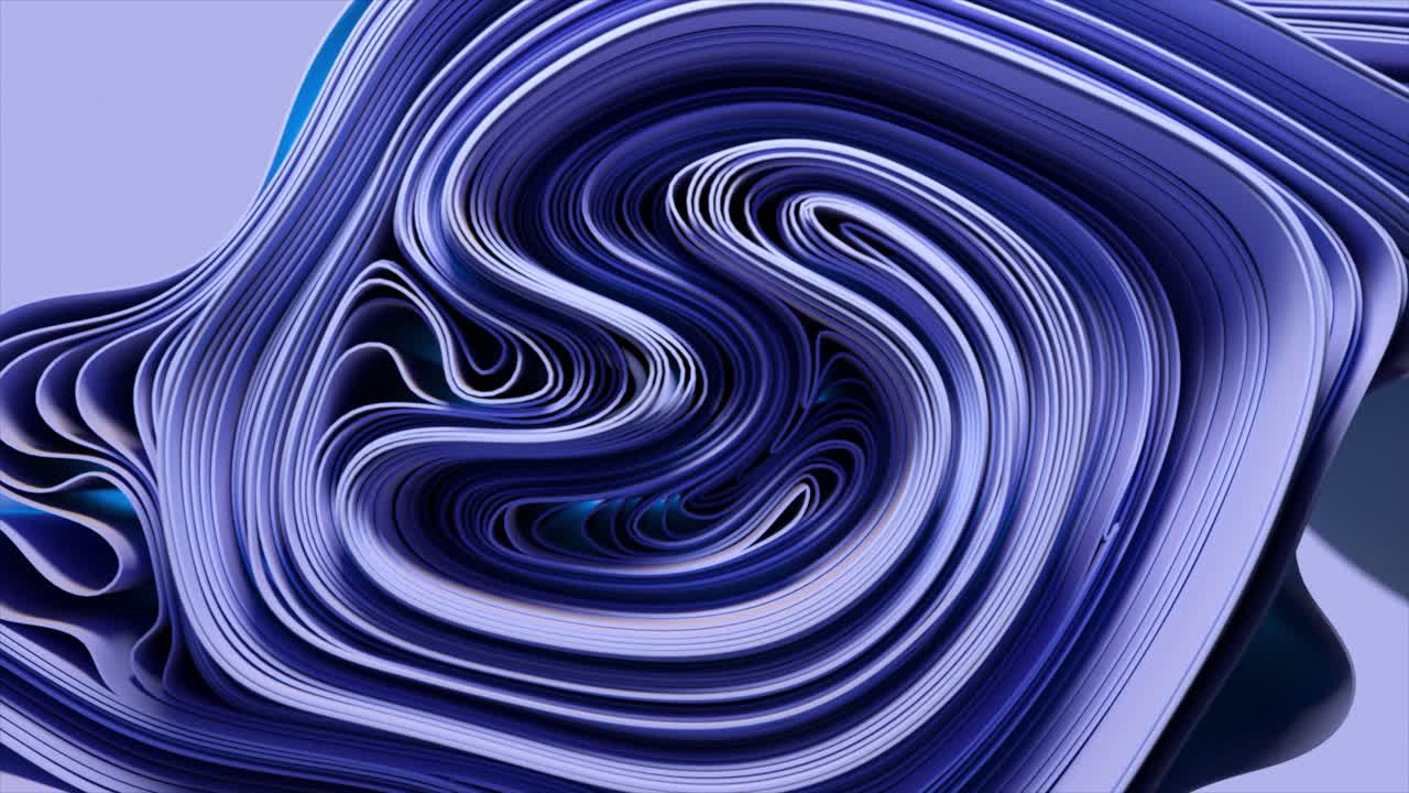 Abstract 3D Spiral Design