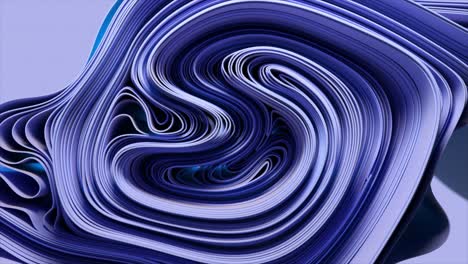 abstract 3d spiral design