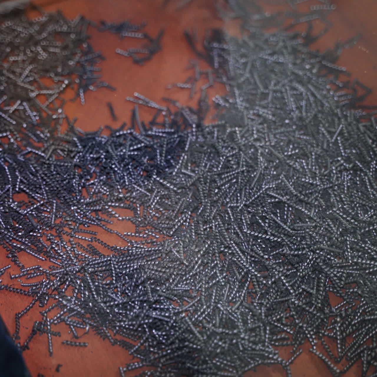 Educational experiments with a magnetic field. A child plays in a science center.