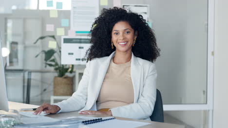 happy, proud and confident female lawyer looking
