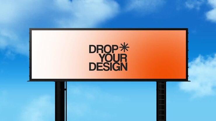 Billboard Screen Mockup