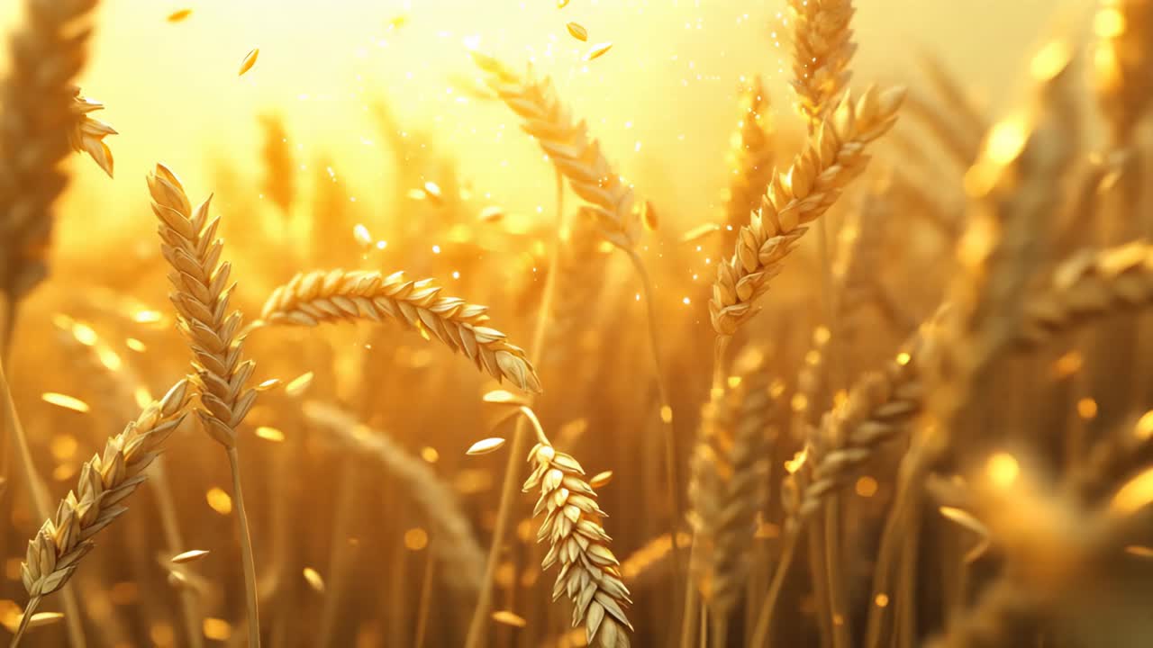 해가 뜨고 해가 지면 황금의 밀