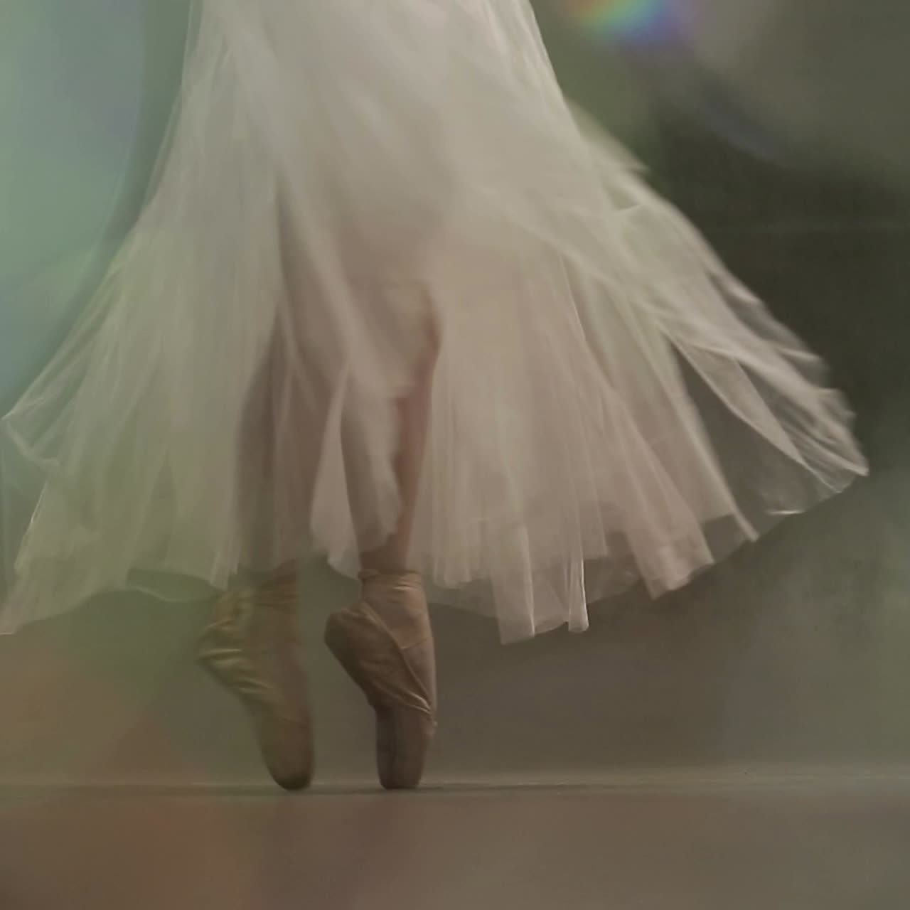 acción de bailarín de ballet