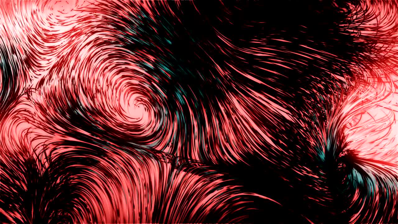 Abstract Neon Streaks.