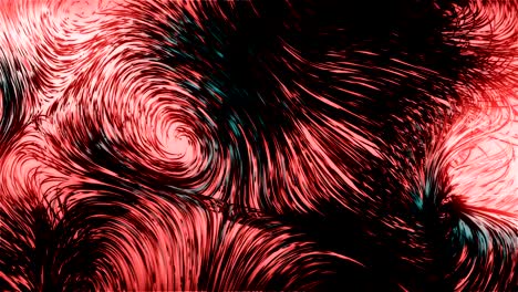 abstract neon streaks.