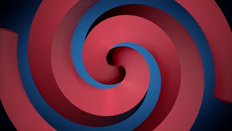 diseño abstracto de espiral roja