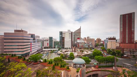 hamamatsu city, shizuoka, japan downtown skyline