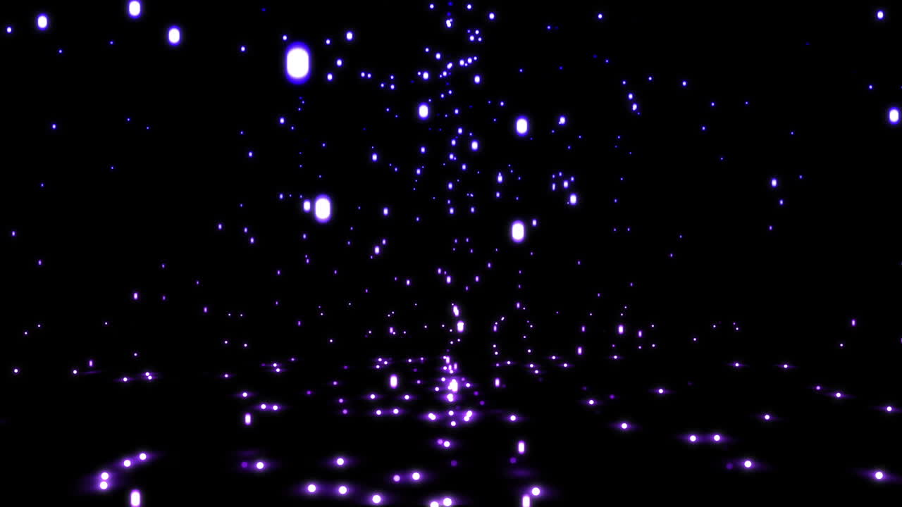 떨어지는 보라색 반임