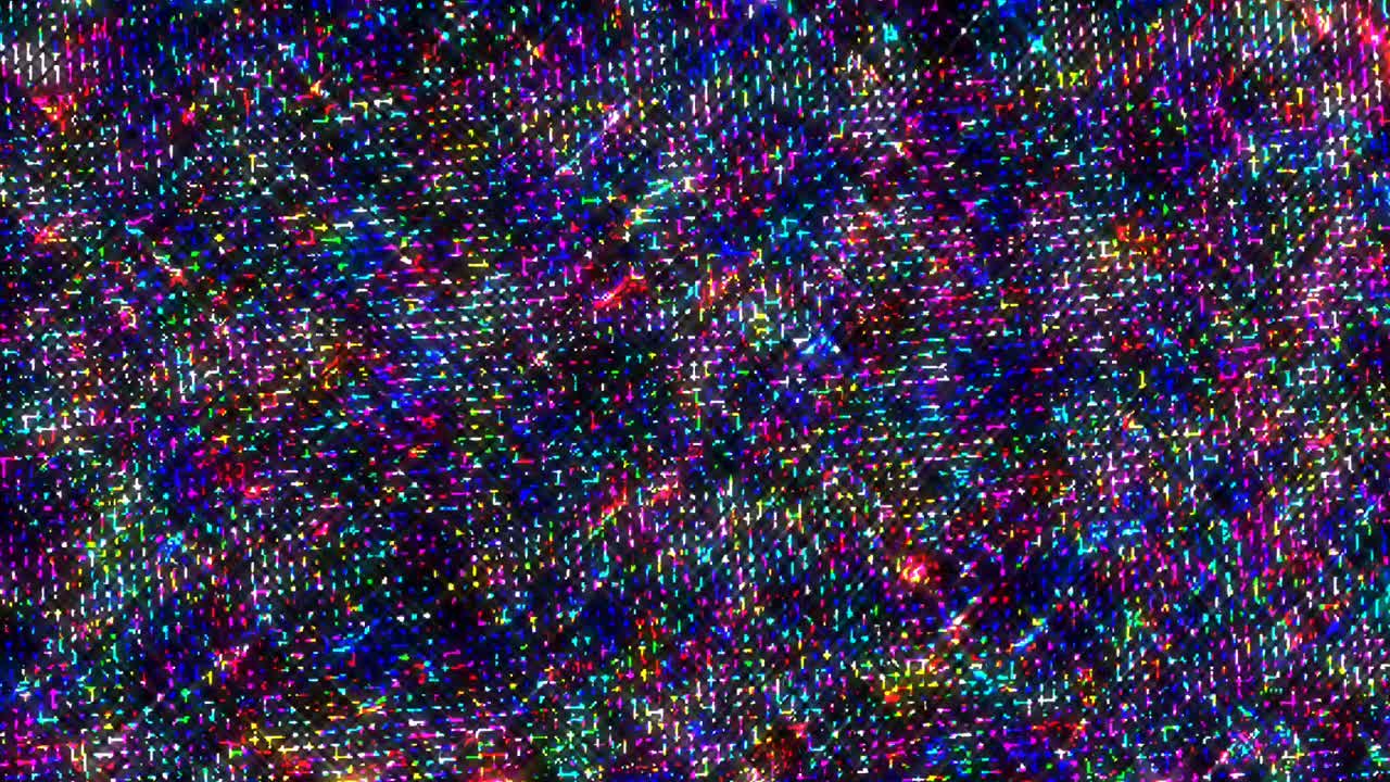 videos that glow, shine brightly that regulate subtle movements with colorful stripes