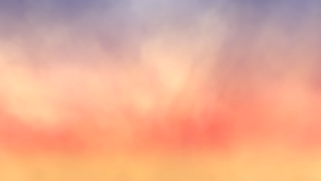 vibrant sunrise or sunset sky with blurry clouds