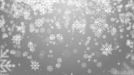 nieve blanca borrosa bucle abstracto fondo bokeh borroso hermosas luces brillantes invierno caída de nieve