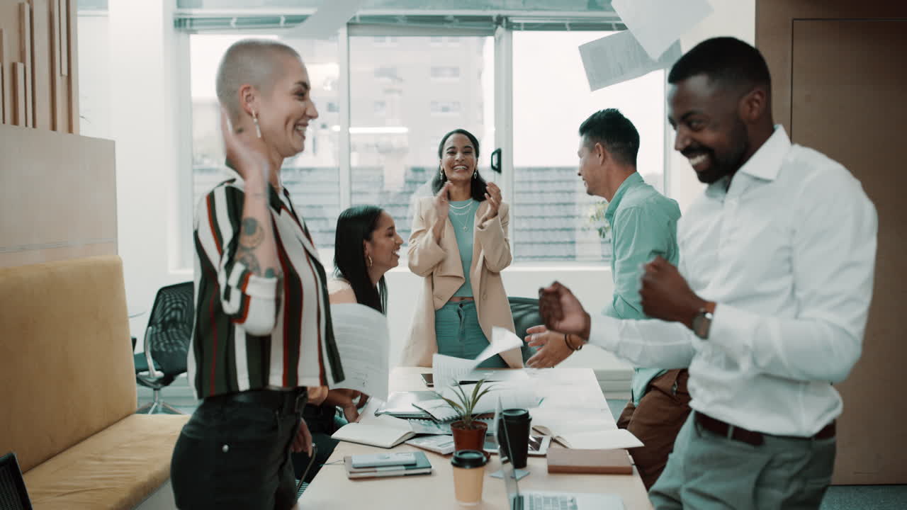 Happy Business Team in Meeting