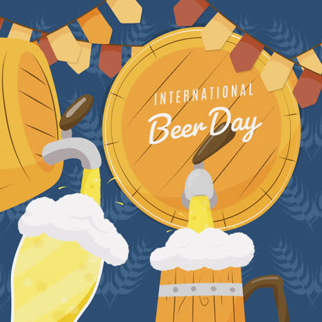 international beer day celebration