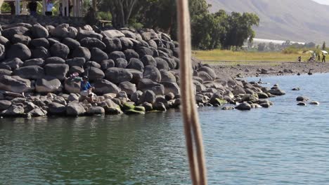 fishing in the sea of gallilee