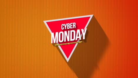 Highlight-Des-Cyber-Monday:-Text-Auf-Einem-Komplizierten-Geometrischen-Muster