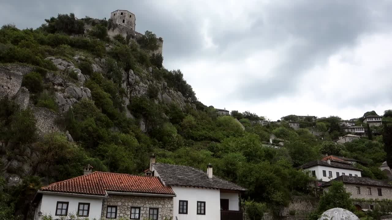 Pocitelj settlement, historic village north of Capljina in southern Bosnia and Herzegovina, Europe