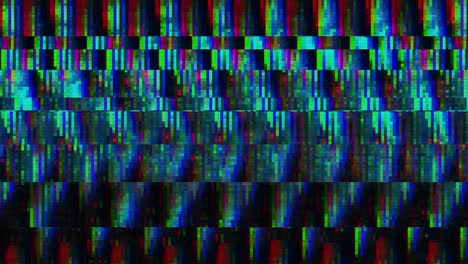 unique design abstract digital animation pixel noise glitch error video damage