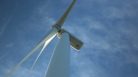 wind turbine from below