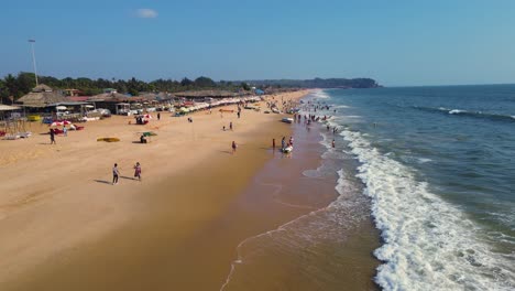 goa beach scene