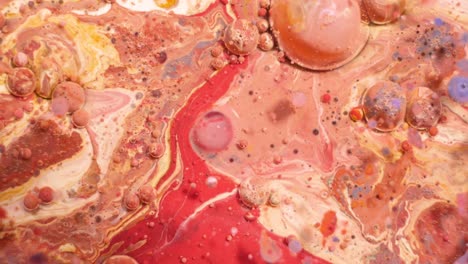 arte fluido abstracto con burbujas