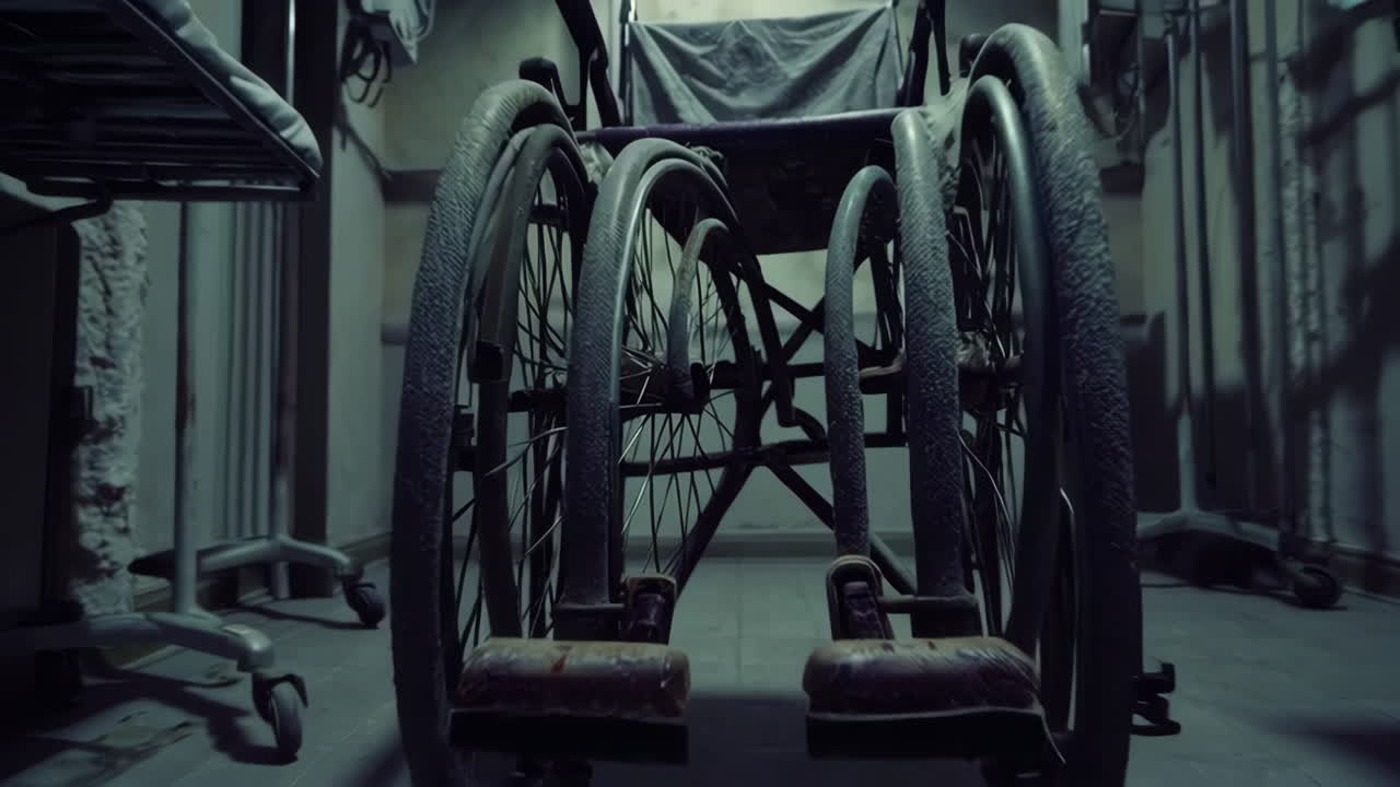 заброшенная больничная комната