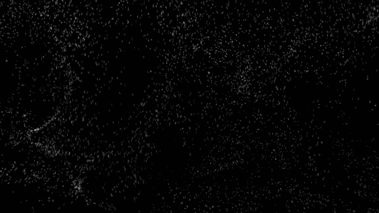 검은 바탕에 추상적인 입자