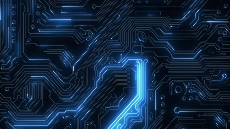 Abstract Tecnologia delle schede a circuiti
