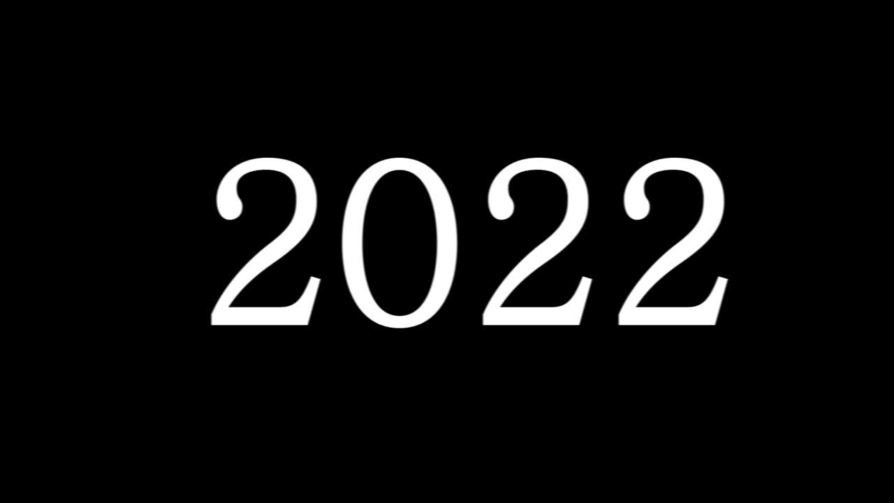 animación de texto y gráficos de movimiento 2022