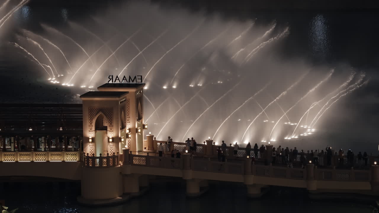 Dubai Fountains at Night
