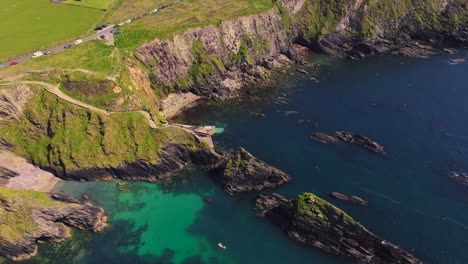 dunquin pier - dingle co.kerry - 4k cinematic drone footage 05-10