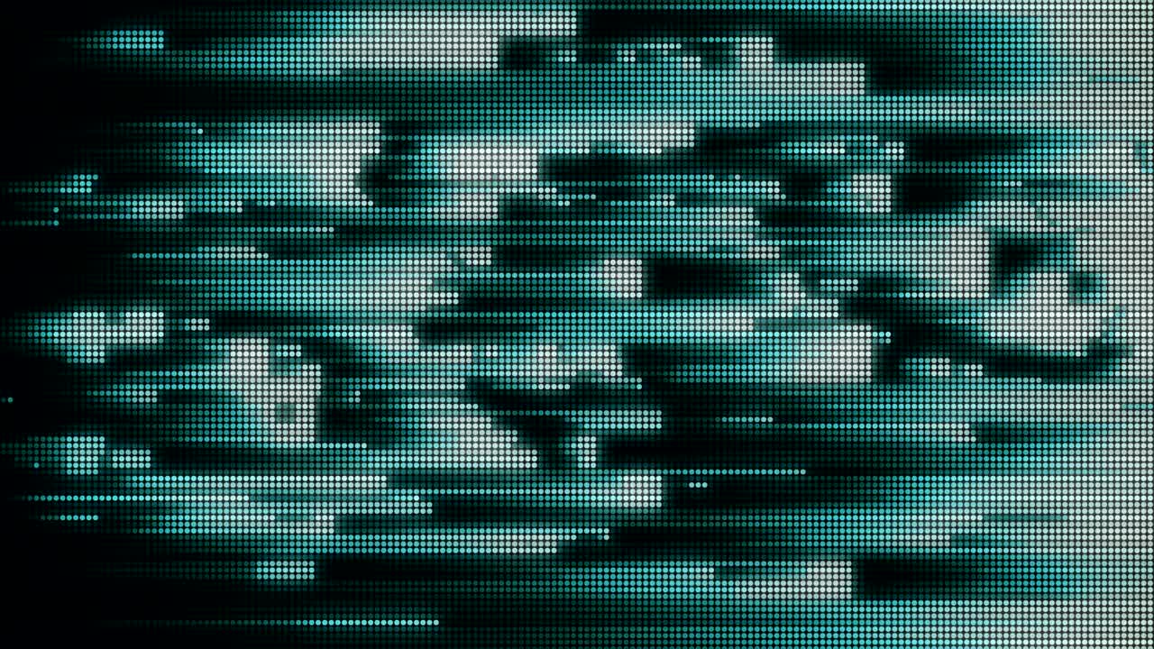 tecnología de fondo de fallos abstractos de 4k