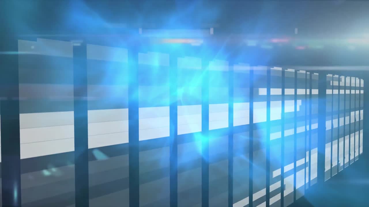 animación de datos con procesadores informáticos en segundo plano