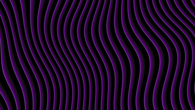 Motion abstract geometric purple waves retro background