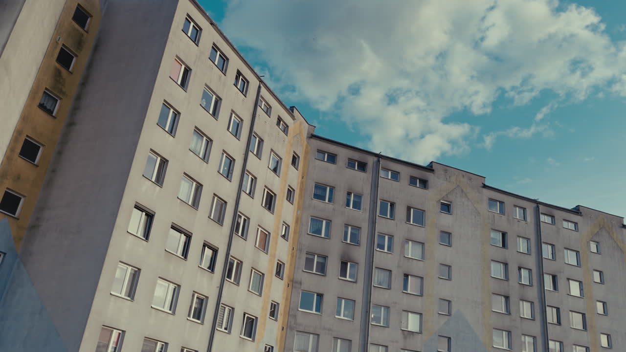 East German Apartment Building