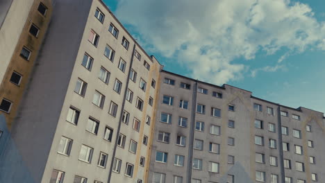 east german apartment building