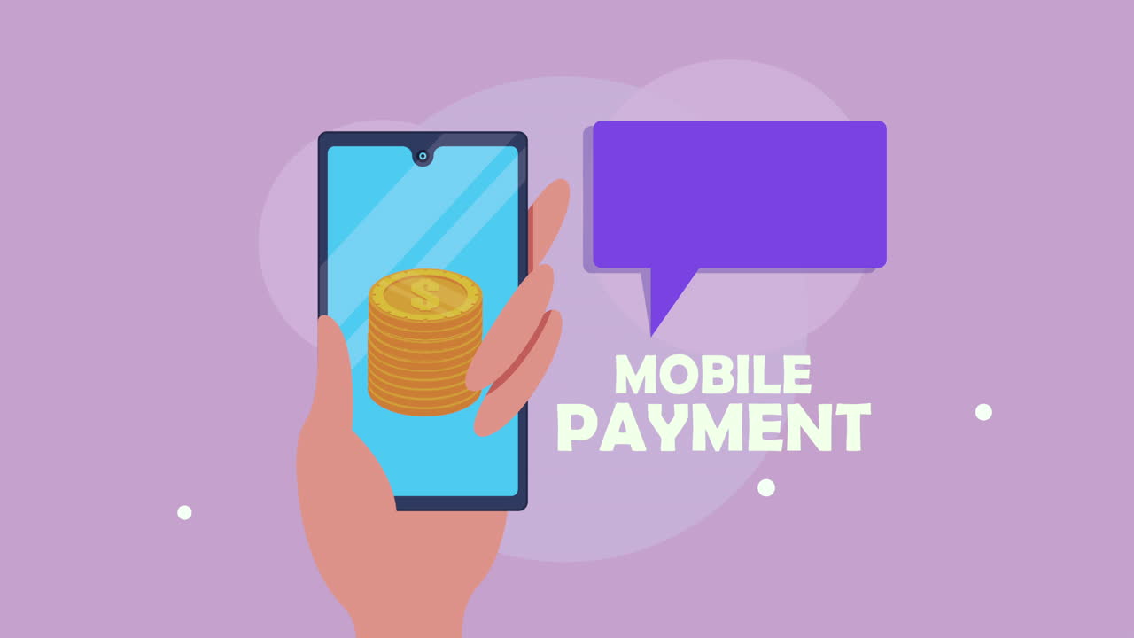 mobile payment with smartphone and coins