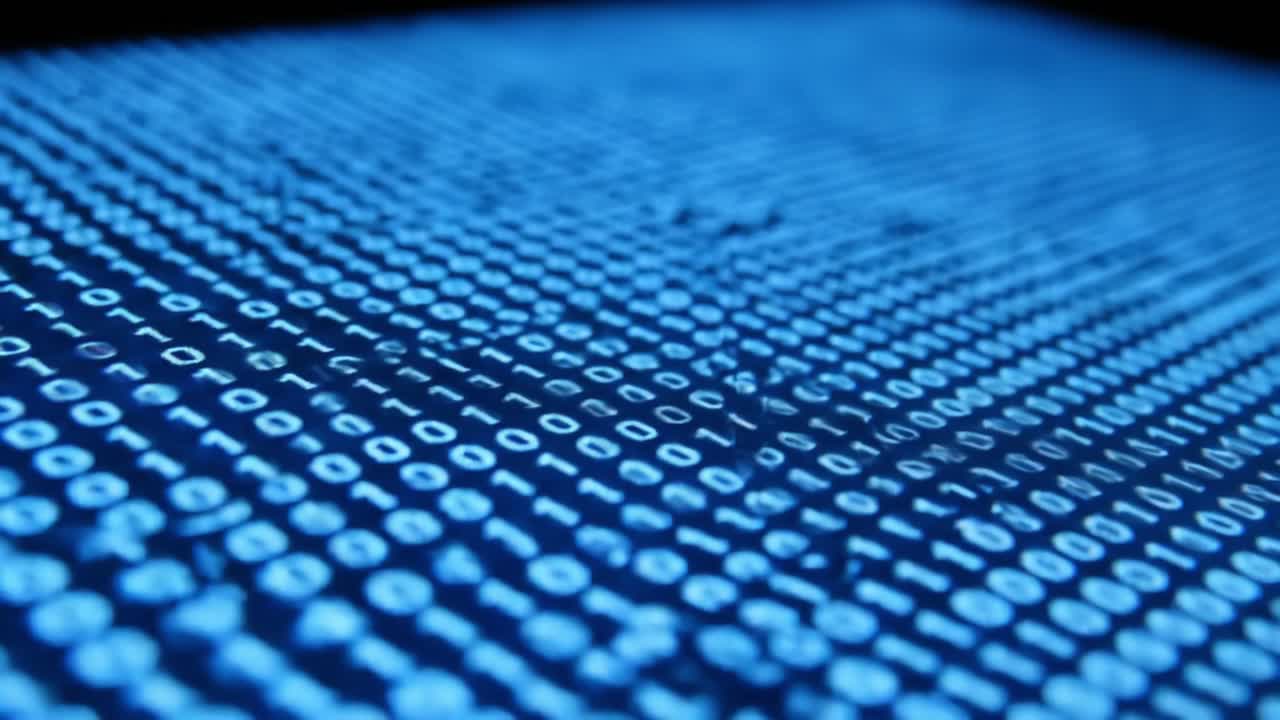 This segment delves into the structure and significance of binary code, illustrating its essential role in digital technology and communication. Discover how it powers devices and systems.