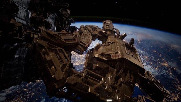 Highly Detailed Huge Spaceship