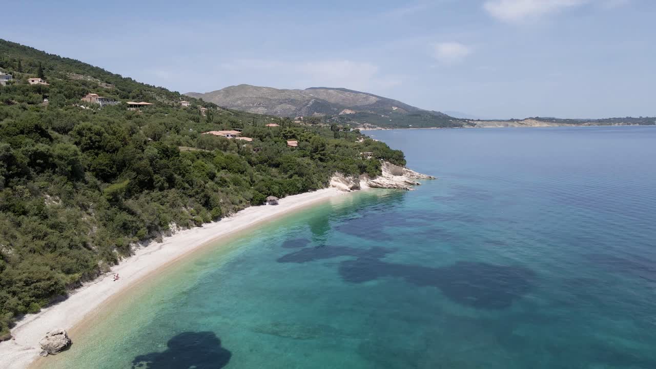 Zakynthos island coast aerial 6