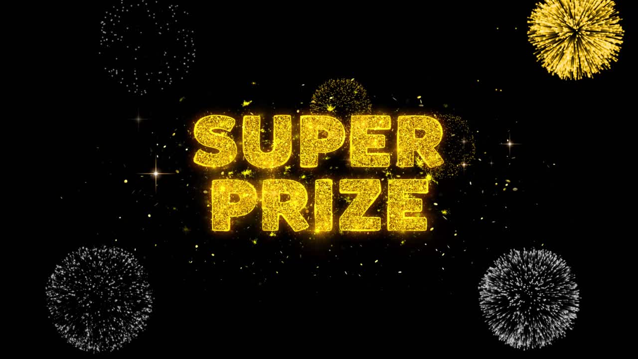 Super Prize Fireworks Graphic