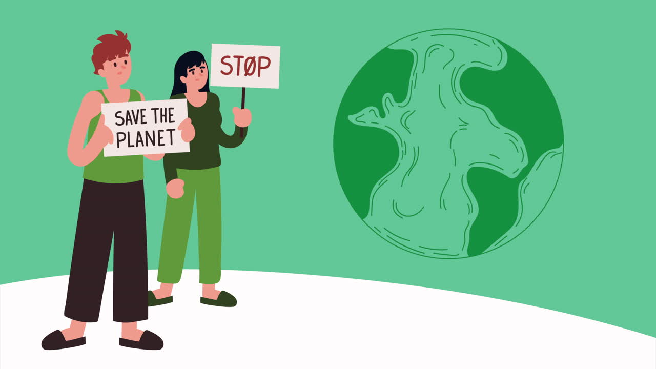 환경 보호를 위한 시위